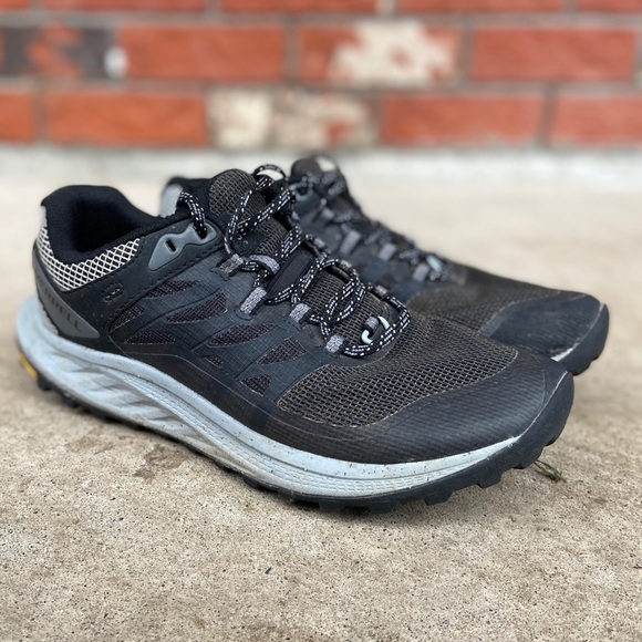 Merrell Antora trail running sneaker shoes Sz 8.5 - Picture 1 of 10
